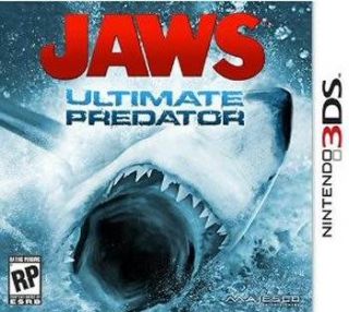 Jaws Ultimate Predator Play as Great White Man Eater Nintendo 3DS New