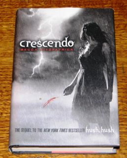 SIGNED Becca Fitzpatrick CRESCENDO 1st Edition 1st Printing (#2 Hush