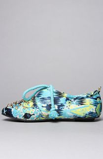 Sole Boutique The Evita Shoe in Teal