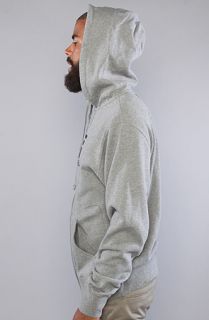 Vans The Old Skool Drop Zip Hoody in Gunmetal