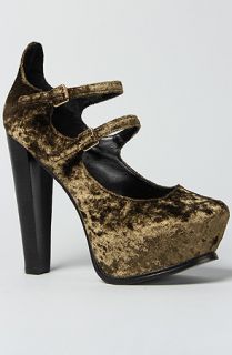 Messeca The Sophie Shoe in Olive Concrete