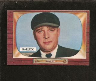  1955 Bowman 265 Albert Barlick