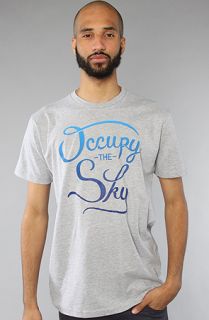 Sky Culture Occupy the Sky Grey Crew Neck