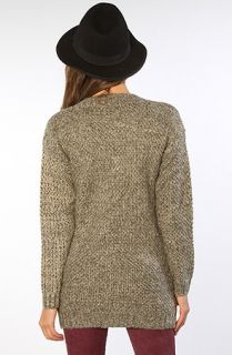 LA Boutique The Boyfriend Cardigan in Gray