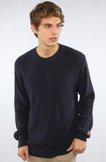 Obey The Colfax Sweater in Dark Navy Concrete