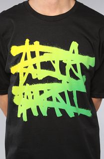 Altamont The No Logo Basic Tee in Black Green