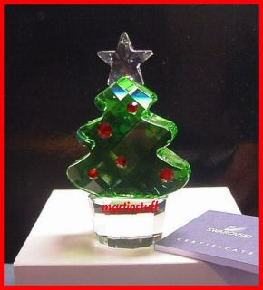 Swarovski® Crystal FELIX THE CHRISTMAS TREE BNIB COA Retired