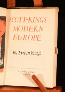 details a smart first edition of waugh s scott king s modern europe