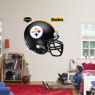 Fathead Fat head NFL Pittsburgh Steelers Helmet Huge Wall Decal New