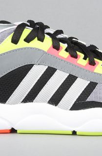 adidas The FT 60 Sneaker in Black1 Metallic Silver