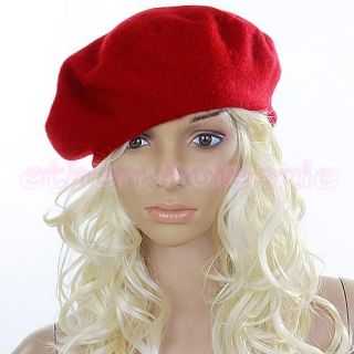 Unisex Mens Womens Classic French Artist Beret Beanie Hat Cap 7