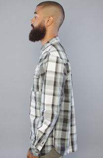 LRG The Au Naturale Buttondown Shirt in Black