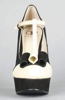 Kelsi Dagger The Tildia Shoe in Black and Cream