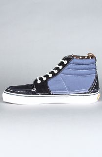 Vans Footwear The Sk8Hi Boat CA in Navy