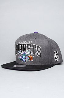 Mitchell & Ness The Charlotte Hornets Arch Logo G2 Snapback Hat in