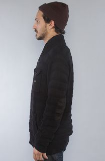 LRG The Transistor Sweater in Black Concrete