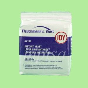 Fleischmanns Instant Yeast 2 x1 lb 2139 IDY Levadura