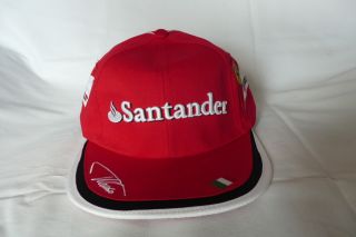 Fernando Alonso Ferrari F1 Team Cap Puma New Santander