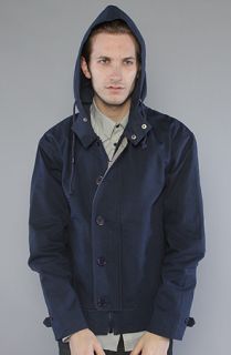 aNYthing The Deported Hooded Jacket Concrete