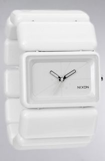 Nixon The Vega Watch in White Concrete