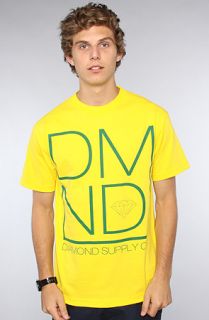 Diamond Supply Co. The DMND Mod Tee in Yellow