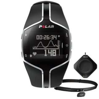 Polar FT80 Fitness Heart Rate Monitor   Black   Includes Flowlink