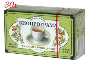 30 Boxes x 20 Tea Bags Senna Tea Colon Cleansing Laxative Detox Weight