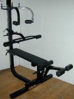 Soloflex Complete Home Gym with Leg Extension Butterfly Excellent