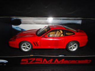 Hotwheels Elite Ferrari 575M Maranello Red 1 18