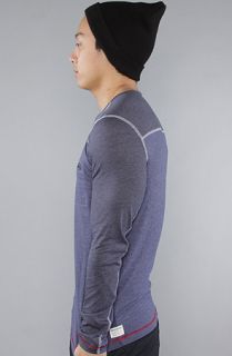 Supremebeing The Toff Henley in Navy Concrete