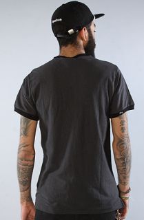 LRG The Alcoholiday Henley in Black Concrete