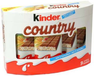 Ferrero Kinder Country Schokolade 207G Original Germany