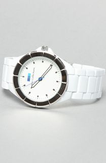 La Mer The Ombre Watch in All White Concrete