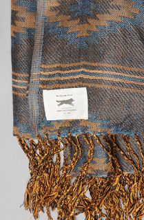 Obey The Desert Plains Scarf in Heather Charcoal