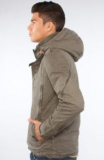Star The Recolite Hooded Jacket in Raw Gray