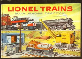 1956 Lionel model train catalog