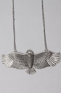 Accessories Boutique The Soaring Eagle Necklace in Silver  Karmaloop