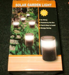 Solar Garden Light s Powered Cylinder Fence Post PL50