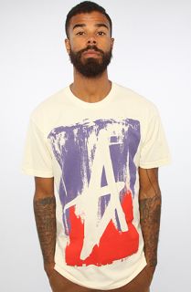 Altamont The Smeared Tee in Natural Concrete