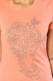 RVCA The Handful of Roses Vintage Dye Tee