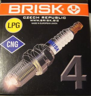 Brisk DR17YS LPG CNG Silver Spark Plug FR9DC FR8DS BKR5E BCP5E