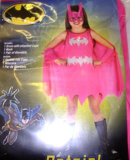 Batgirl Bat Girl Pink Girls Costume XL 14 16 NIP