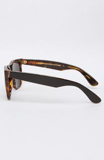 Super Sunglasses The Basic Sunglasses in Dark Havana Black  Karmaloop