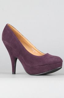 Sole Boutique The Oksana Shoe in Purple