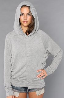 NTICE The French Terry Raglan Velcro Hoody W Metal Eyelet Sides