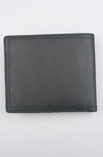 Brixton The Chord Wallet in Black Concrete