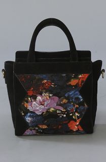 Jeffrey Campbell The Bad Boy Bag in Red Floral