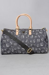 Joyrich The Shadow Font Denim Boston Bag