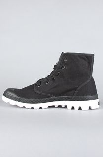 Palladium The Blanc Hi Sneaker in Black White