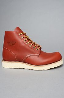 Red Wing The Classic Round Boot in Oro Russet Portage Leather